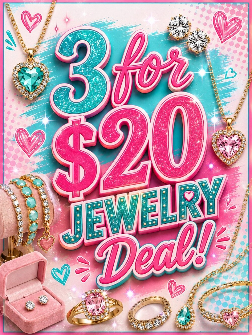 3 for $20 Bundle Deal!